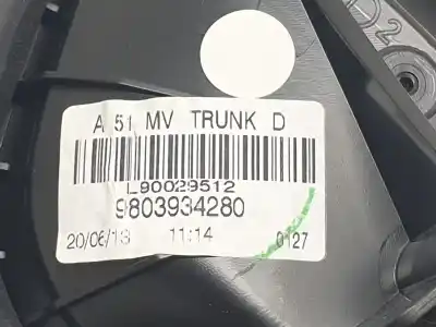 Автозапчасти б/у внутренний левый задний фонарь за citroen c3 (s desde 09/2009) 1.2 12v ссылки oem iam 9803934280  9803934280