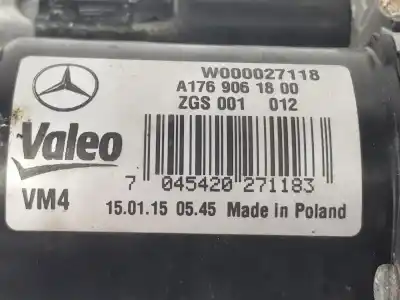 Автозапчасти б/у мотор переднего стеклоочистителя за mercedes-benz clase a bm 176 a 200 cdi 176.008 ссылки oem iam a1769061800  a1768200040