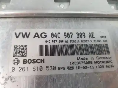 Second-hand car spare part ecu engine control for seat ibiza 1.0 tsi oem iam references 04c907309ae  04c906026q