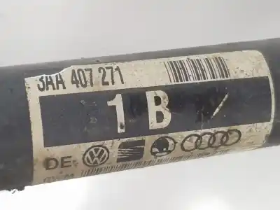 Second-hand car spare part front left transmission for volkswagen caddy furgón/kombi 2.0 tdi oem iam references 3aa407271  3aa407271