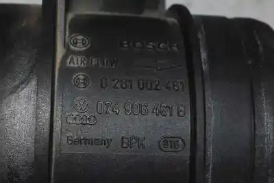 Автозапчастина б/у витратомір повітря для audi a4 b7 (8ec) 2.0 tdi 16v посилання на oem iam 074906461b  0281002461
