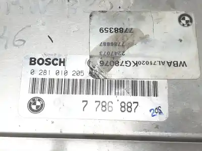 Tweedehands auto-onderdeel ecu motorcontroller voor bmw 3 (e46) 320 d oem iam-referenties 7786887  13617786887