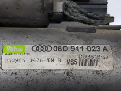 Peça sobressalente para automóvel em segunda mão motor de arranque por audi a4 b7 avant (8ed) 2.0 tfsi referências oem iam 06d911023a  06d911023ax