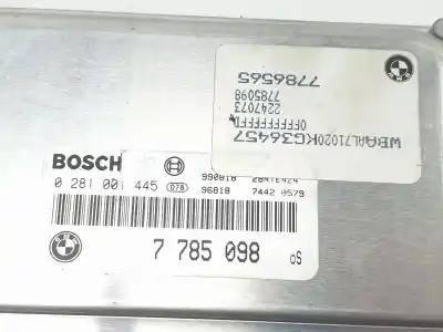 Tweedehands auto-onderdeel ecu motorcontroller voor bmw 3 (e46) 320 d oem iam-referenties 7785098  7786887