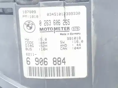 Peça sobressalente para automóvel em segunda mão quadrante por bmw 3 (e46) 320 d referências oem iam 6906884  62116906884