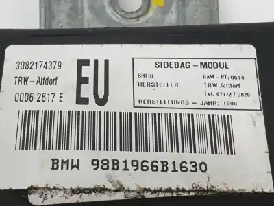 Second-hand car spare part front left side airbag for bmw 3 (e46) 320 d oem iam references 98b1966b1630  7037229