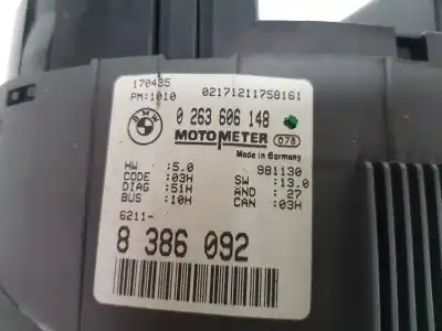 Peça sobressalente para automóvel em segunda mão quadrante por bmw 3 (e46) 318 i referências oem iam 8386092  62118386092