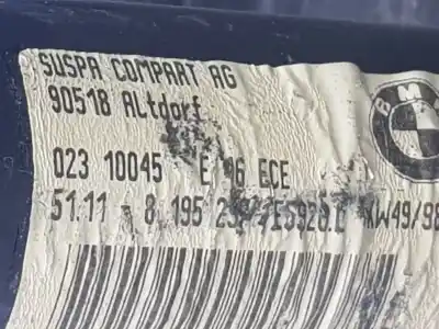 Second-hand car spare part front front for bmw 3 (e46) 318 i oem iam references 7111691  51717111691