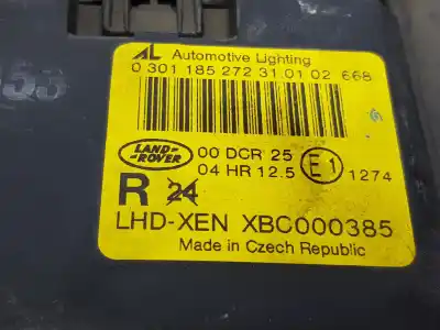 Автозапчасти б/у правая фара за land rover range rover (lm) td6 vogue ссылки oem iam xbc000385  xbc001340