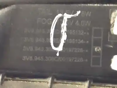 Автозапчастина б/у внутрішній правий завод для skoda superb 1.4 16v tsi посилання на oem iam 3v5945308b  3v5945308b