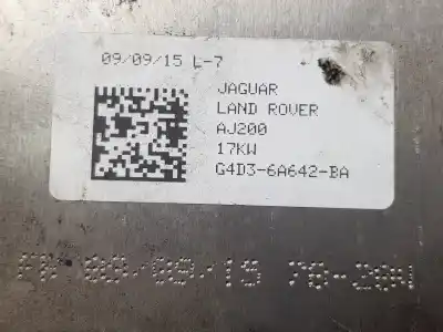 Автозапчастина б/у масляний радіатор для land rover range rover evoque pure посилання на oem iam g4d36a642ba  lr075630