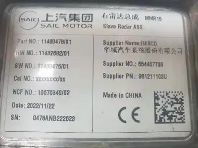 Second-hand car spare part electronic module for mg rover mg hs 1.5 ehs hybrid (csa6463) oem iam references 11480478  11480478