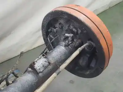 Автозапчастина б/у задня вісь для mitsubishi l 200 2.5 di-d посилання на oem iam 3711a177  mr483358