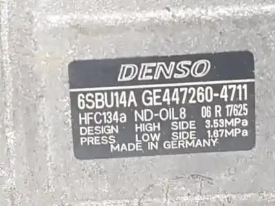 Second-hand car spare part air conditioning compressor for bmw x1 (e84) 2.0 turbodiesel cat oem iam references 64529223694  64529225703