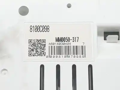 Second-hand car spare part dashboard for mitsubishi l 200 2.5 di-d oem iam references 8100c098  8100c098