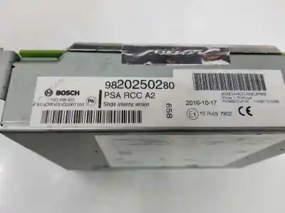 Автозапчасти б/у аудиосистема / радио cd за citroen jumpy furgon club xl ссылки oem iam 9820250280  9820250280