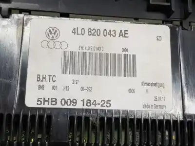 Автозапчасти б/у климат-контроль за audi q7 (4l) 3.0 tdi v6 advance quattro (176kw) ссылки oem iam 4l0820043ae  4l0820043ae