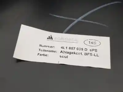 Автозапчасти б/у бардачок за audi q7 (4l) 3.0 tdi v6 advance quattro (176kw) ссылки oem iam 4l1857035d  4l1857104