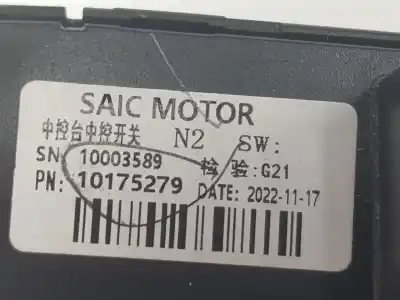 Second-hand car spare part switch for mg rover mg hs 1.5 ehs hybrid (csa6463) oem iam references 10175279  10175279