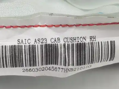 Автозапчасти б/у передняя правая подушка безопасности за mg rover mg hs 1.5 ehs hybrid (csa6463) ссылки oem iam 10363715  10363715
