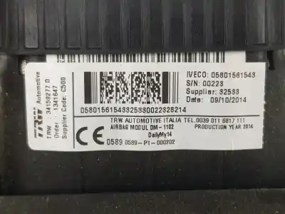 Автозапчасти б/у комплект подушки безопасности за iveco daily furgón 2.3 diesel cat ссылки oem iam   