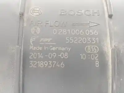 Автозапчасти б/у расходомер воздуха за iveco daily furgón 2.3 diesel cat ссылки oem iam 504301164  55220331