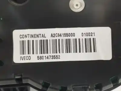Автозапчастина б/у панель інструментів для iveco daily furgón 2.3 diesel cat посилання на oem iam 5801473552  5801815717