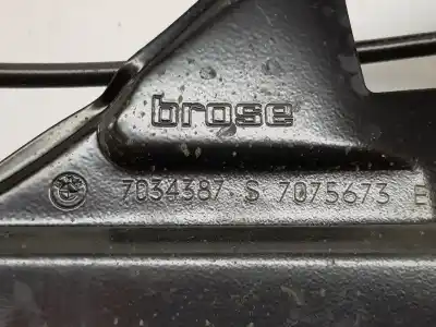 Second-hand car spare part rear left window regulator for bmw 5 (e60) 525 d oem iam references 51357075673  51357184745