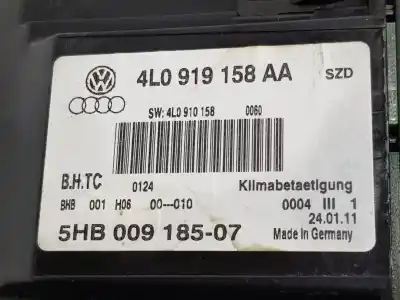 Автозапчасти б/у климат-контроль за audi q7 (4l) 3.0 tdi v6 advance quattro (176kw) ссылки oem iam 4l0919158aa  4l0919158aa