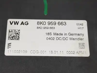 Автозапчасти б/у электронный модуль за audi q7 3.0 v6 24v tdi ссылки oem iam 8k0959663  8k0959663d