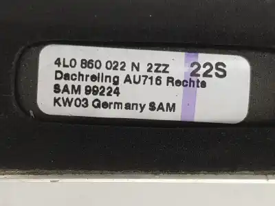 Автозапчасти б/у крышные бары за audi q7 (4l) 3.0 tdi v6 advance quattro (176kw) ссылки oem iam 4l0860022n  4l0860022q