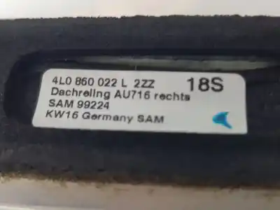 Автозапчастина б/у бруски для даху для a3 q7 3.0 v6 24v tdi посилання на oem iam 4l0860022l  4l0860022n