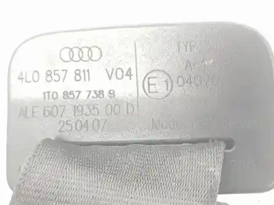 Автозапчастина б/у задній правий ремін безпеки для a3 q7 3.0 v6 24v tdi посилання на oem iam 4l0857811  4l0857811