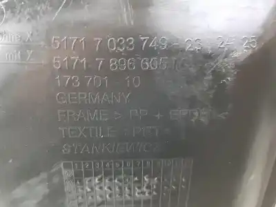 Peça sobressalente para automóvel em segunda mão cave de roda por bmw 5 (e60) 525 d referências oem iam 7033749  51717033749