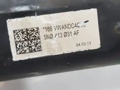 Second-hand car spare part front left shock absorber for audi q3 (8ub, 8ug) 2.0 tdi oem iam references 5n0413031af  5n0413031af