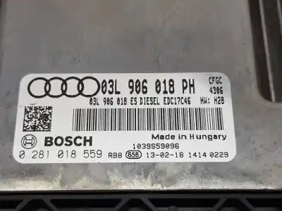 Second-hand car spare part ecu engine control for audi q3 (8ub, 8ug) 2.0 tdi oem iam references 03l906018ph  03l906018ph