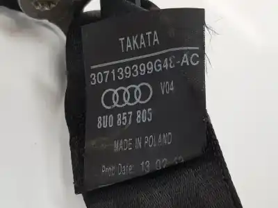 Автозапчасти б/у задний левый ремень безопасности за audi q3 (8ub, 8ug) 2.0 tdi ссылки oem iam 8u0857805  8u0857805