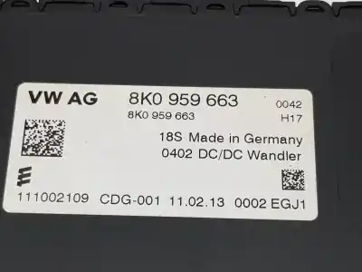 Автозапчастина б/у електронний модуль для audi q3 (8ub, 8ug) 2.0 tdi посилання на oem iam 8k0959663  8k0959663