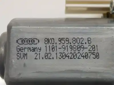 Автозапчасти б/у мотор стекла переднего правого за audi q3 (8ub, 8ug) 2.0 tdi ссылки oem iam 8k0959802b  8k0959802b