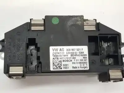 Автозапчасти б/у сопротивление нагреву за audi q3 (8ub, 8ug) 2.0 tdi ссылки oem iam 3c0907521f  3c0907521f