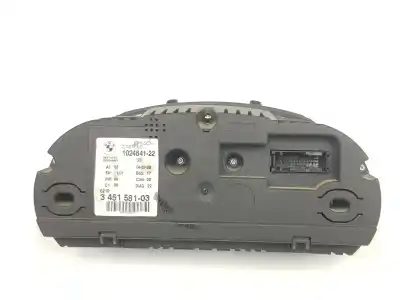 Second-hand car spare part dashboard for bmw x3 (e83) 2.0d oem iam references 62103451581  3451581