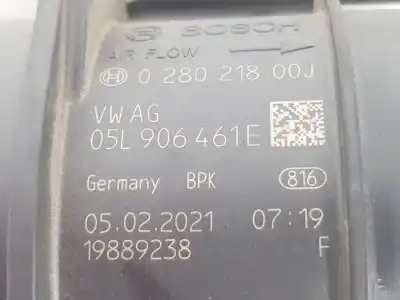 Автозапчастина б/у витратомір повітря для skoda superb combi (3v5) 2.0 tdi посилання на oem iam 05l906461e  05l906461e