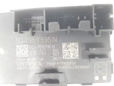 Автозапчастина б/у електронний модуль для skoda superb combi (3v5) 2.0 tdi посилання на oem iam 5q4959595n  5q4959595n