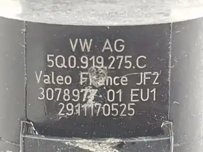 Автозапчасти б/у парковочный датчик за skoda superb (3v3) 2.0 tdi ссылки oem iam 5q0919275c  5q0919275c