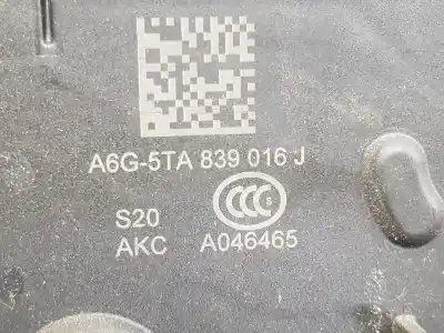 Автозапчастина б/у замок заднього правого дверя для skoda superb (3v3) 2.0 tdi посилання на oem iam 5ta839016j  5ta839016j