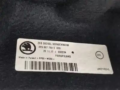 Second-hand car spare part parcel shelf for skoda superb (3v3) 2.0 tdi oem iam references 3v5867769e  3v5867769e