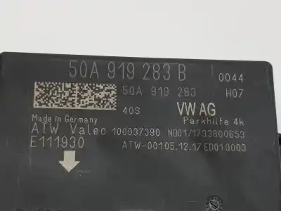Peça sobressalente para automóvel em segunda mão módulo eletrônico por skoda superb (3v3) 2.0 tdi referências oem iam 5qa919283b  5qa919283b