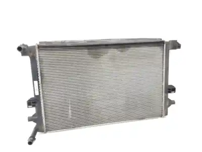Автозапчастина б/у водяний радіатор для skoda superb (3v3) 2.0 tdi посилання на oem iam 5q0121251gb  5q0121251gb
