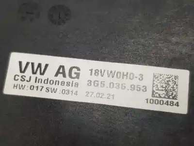 Peça sobressalente para automóvel em segunda mão módulo eletrônico por skoda superb combi (3v5) sportline 4x4 referências oem iam 3g5035953  3g5035953