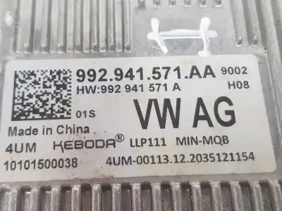 Автозапчастина б/у блок управління ксеноновими фарами для skoda superb combi (3v5) 2.0 tdi посилання на oem iam 992941571aa  992941571aa